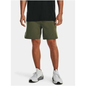 Kaki športové kraťasy Under Armour UA Peak Woven Shorts vyobraziť