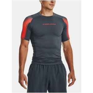 Tričko Under Armour UA HG Armour Novelty SS-GRY vyobraziť