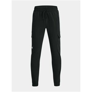 Čierne športové nohavice Under Armour UA Pennant Woven Cargo Pant vyobraziť