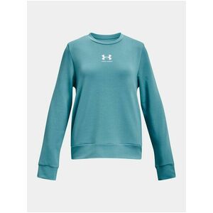 Mikina Under Armour UA Rival Terry Crew -BLU vyobraziť