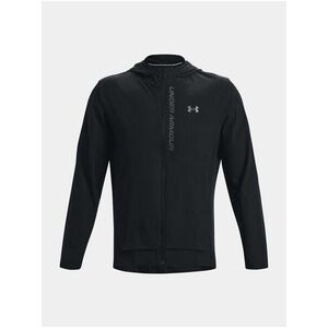 Čierna športová bunda Under Armour OUTRUN THE STORM JACKET vyobraziť