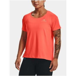 Tričká s dlhým rukávom pre ženy Under Armour - oranžová vyobraziť