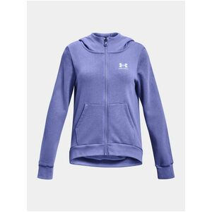 Mikina Under Armour Rival Fleece LU FZ Hoodie-BLU vyobraziť