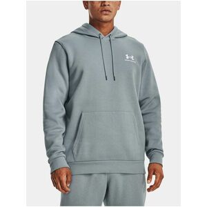 Svetlomodrá mikina Under Armour UA Essential Fleece Hoodie vyobraziť