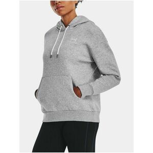 Svetlosivá mikina Under Armour Essential Fleece Hoodie vyobraziť