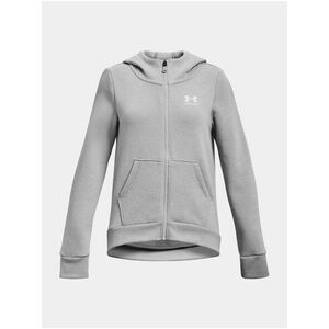 Mikina Under Armour Rival Fleece LU FZ Hoodie-GRY vyobraziť