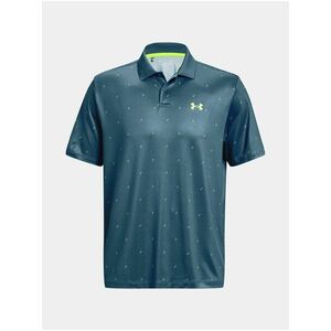 Tričko Under Armour UA Perf 3.0 Deuces Polo-BLU vyobraziť