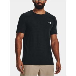 Čierne športové tričko Under Armour UA Seamless Grid vyobraziť