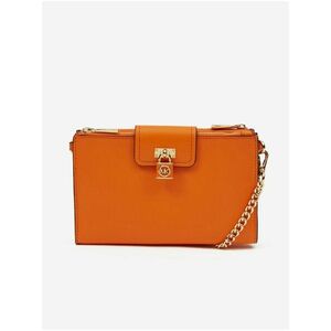 Oranžová dámska kožená crossbody kabelka Michael Kors Ruby vyobraziť