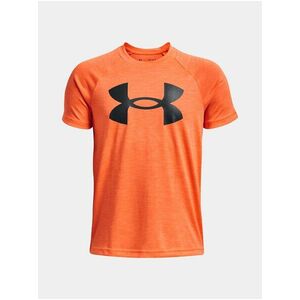 Oranžové chlapčenské športové tričko Under Armour UA Tech Twist SS vyobraziť