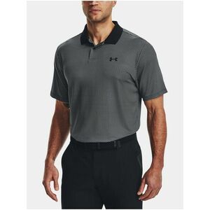 Čierne vzorované športové polo tričko Under Armour UA Perf 3.0 Printed Polo vyobraziť