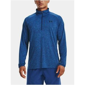 Modré športové tričko Under Armour UA Tech 2.0 1/2 Zip vyobraziť