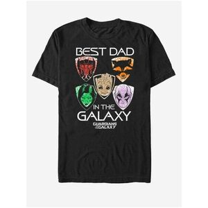 Best dad in the galaxy Strážci Galaxie ZOOT.FAN Marvel - unisex tričko vyobraziť