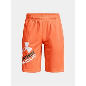 Oranžové športové šortky Under Armour UA Prototype 2.0 Logo Shorts vyobraziť