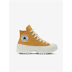 Horčicové dámske členkové tenisky na platforme Converse Chuck Taylor All Star Lugged 2.0 vyobraziť