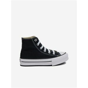 Čierne detské členkové tenisky Converse Chuck Taylor All Star vyobraziť