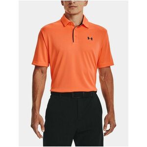 Oranžové športové polo tričko Under Armour Tech Polo vyobraziť