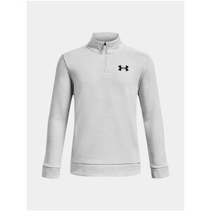 Svetlosivá chlapčenská športová mikina Under Armour vyobraziť