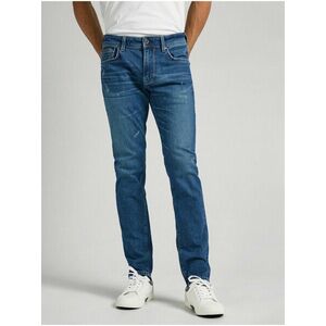 Modré pánske slim fit džínsy Pepe Jeans Stanley vyobraziť