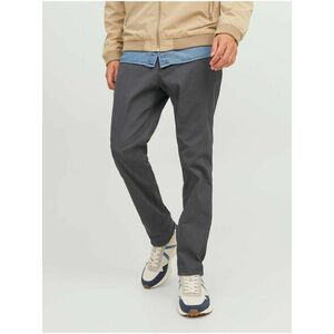 Šedé pánske chino nohavice nohavice Jack & Jones Marco vyobraziť