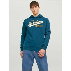 Modrá mikina Jack & Jones Logo vyobraziť