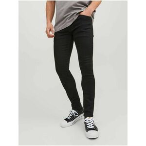 Čierne pánske skinny fit džínsy Jack & Jones Liam vyobraziť