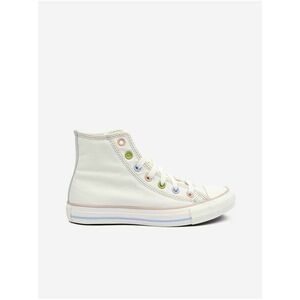 Krémové dámske členkové tenisky Converse Chuck Taylor All Star vyobraziť