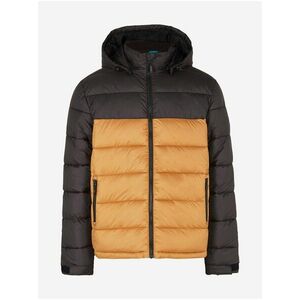 Oranžovo-čierna pánska zimná bunda O'Neill O'RIGINALS PUFFER JACKET vyobraziť