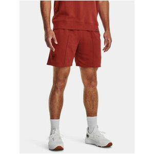 Červené pánske kraťasy Under Armour Pjt Rock Terry Gym Short vyobraziť