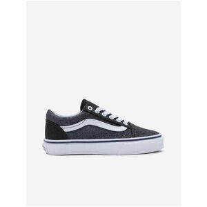 Modro-čierne dievčenskú tenisky VANS Old Skool vyobraziť