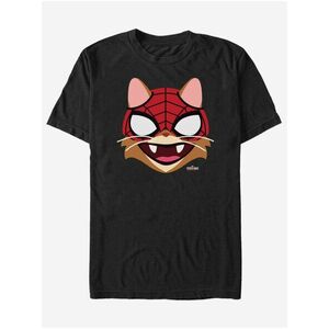 Čierne pánske tričko ZOOT.Fan Marvel Cat Big Face vyobraziť