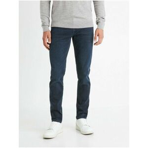 Tmavomodré pánske slim fit džínsy Celio Foslim vyobraziť