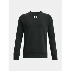 Čierna chlapčenská športová mikina Under Armour Rival vyobraziť