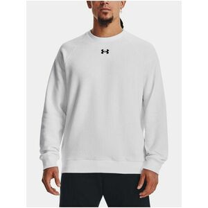 Biela mikina Under Armour UA Rival Fleece Crew vyobraziť