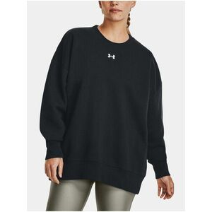 Čierna mikina Under Armour UA Rival Fleece OS Crew vyobraziť