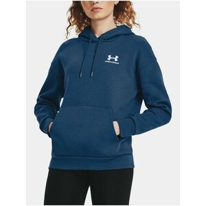 Tmavomodrá mikina Under Armour Essential Fleece Hoodie vyobraziť