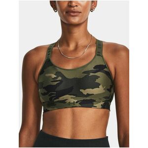 Zelená dámska športová army podprsenka Under Armour UA Infinity High Print Bra vyobraziť