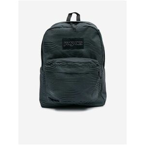 Čierny vzorovaný batoh Jansport Superbreak Plus vyobraziť