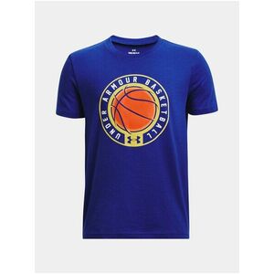 Modré chlapčenské tričko Under Armour BBall vyobraziť