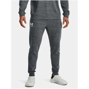 Šedé športové tepláky Under Armour UA Rival Terry Jogger vyobraziť