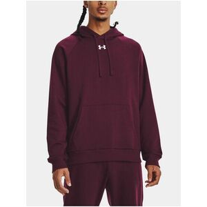 Vínová mikina Under Armour UA Rival Fleece Hoodie vyobraziť