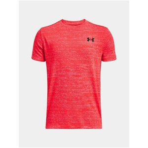 Červené chlapčenské športové tričko Under Armour Jacquard vyobraziť