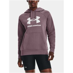 Fialová mikina Under Armour UA Rival Fleece Big Logo Hdy vyobraziť