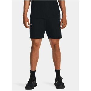 Čierne kraťasy Under Armour UA Essential Fleece Shorts vyobraziť