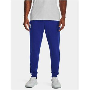 Modré športové tepláky Under Armour UA Rival Terry Jogger vyobraziť