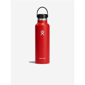 Červená nerezová termofľaša Hydro Flask Standard Mouth Flex Cap (621 ml) vyobraziť