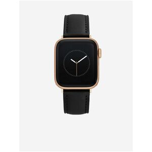 Čierny kožený remienok pre hodinky Apple Watch Anne Klein vyobraziť