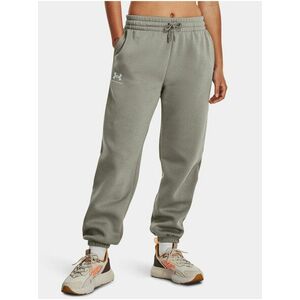 Zelené tepláky Under Armour Essential Fleece Joggers vyobraziť