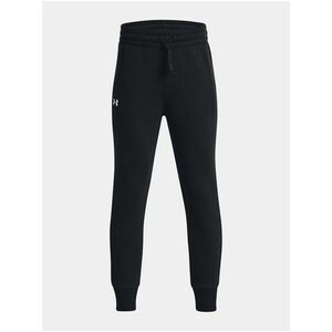 Čierne tepláky Under Armour UA Rival Fleece Joggers vyobraziť