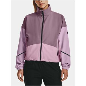 Fialová športová bunda Under Armour Unstoppable Jacket vyobraziť